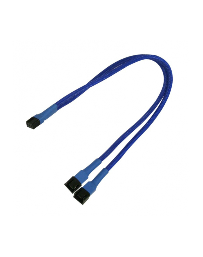 Nanoxia 3-Pin Molex rozgałęźnik 30 cm blue główny