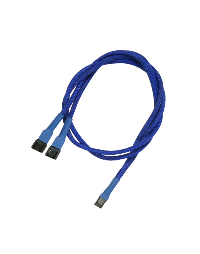Nanoxia 3-Pin Molex rozgałęźnik 60cm blue główny