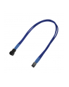 Nanoxia 3-Pin Molex przedłużacz 30cm blue - nr 2