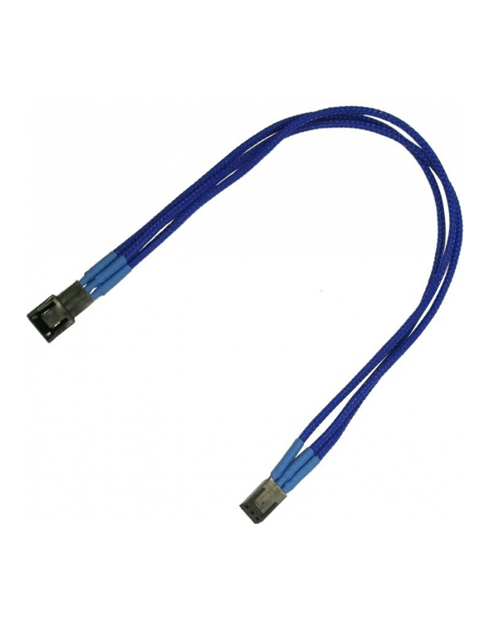 Nanoxia 3-Pin Molex przedłużacz 30cm blue główny