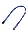 Nanoxia 3-Pin Molex przedłużacz 30cm blue - nr 5