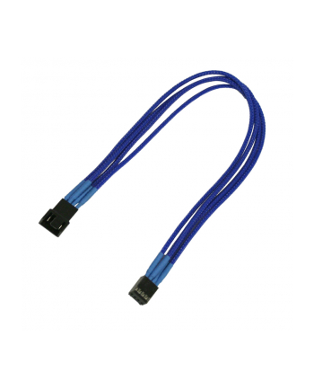 Nanoxia 4Pin PWM przedłużacz 30cm blue