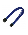 Nanoxia 8-Pin PCI-E przedłużacz 30cm blue - nr 1