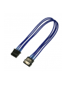 Nanoxia 4-Pin Molex przedłużacz 30cm blue - nr 4