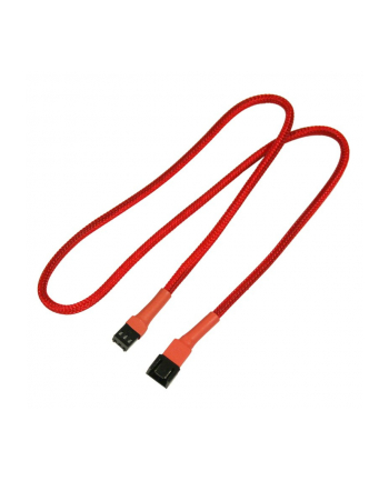 Nanoxia 3-Pin Molex przedłużacz 60 cm red