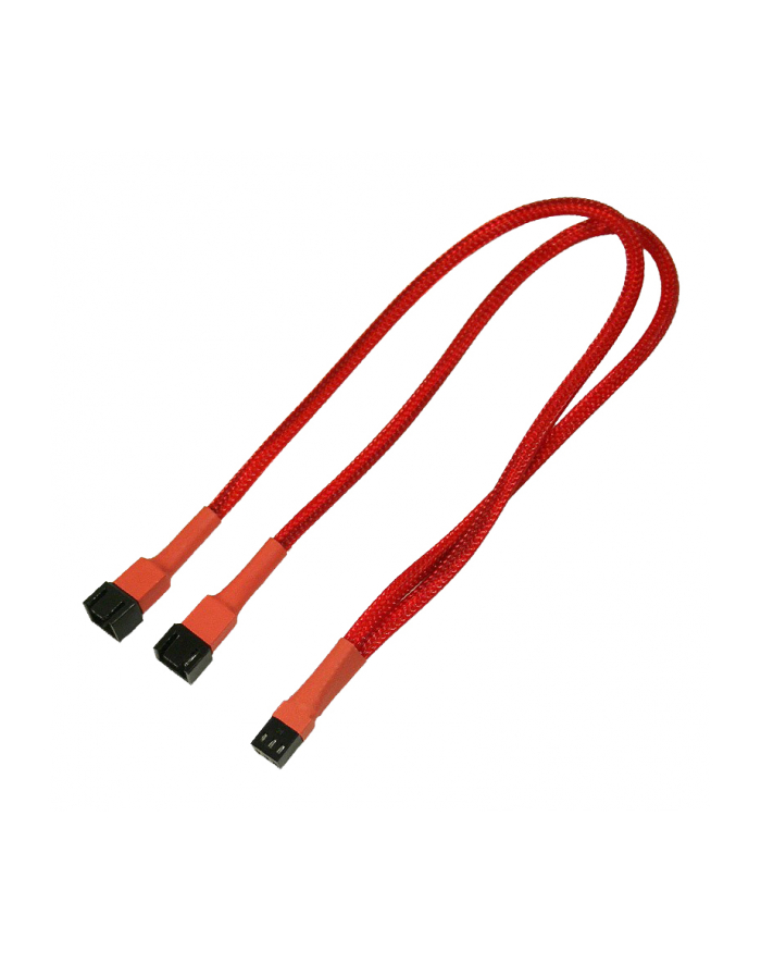 Nanoxia 3-Pin Molex rozgałęźnik 30 cm red główny