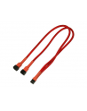 Nanoxia 3-Pin Molex rozgałęźnik 30 cm red - nr 3