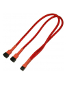 Nanoxia 3-Pin Molex rozgałęźnik 30 cm red - nr 6