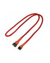 Nanoxia 4-Pin PWM przedłużacz 60cm red - nr 12