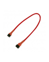 Nanoxia 4-Pin PWM przedłużacz 60cm red - nr 2