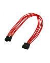 Nanoxia 4Pin Molex - 2x3Pin 30cm red - nr 2