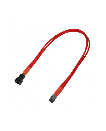 Nanoxia 3-Pin Molex przedłużacz 30cm red