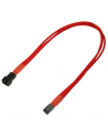 Nanoxia 3-Pin Molex przedłużacz 30cm red - nr 5