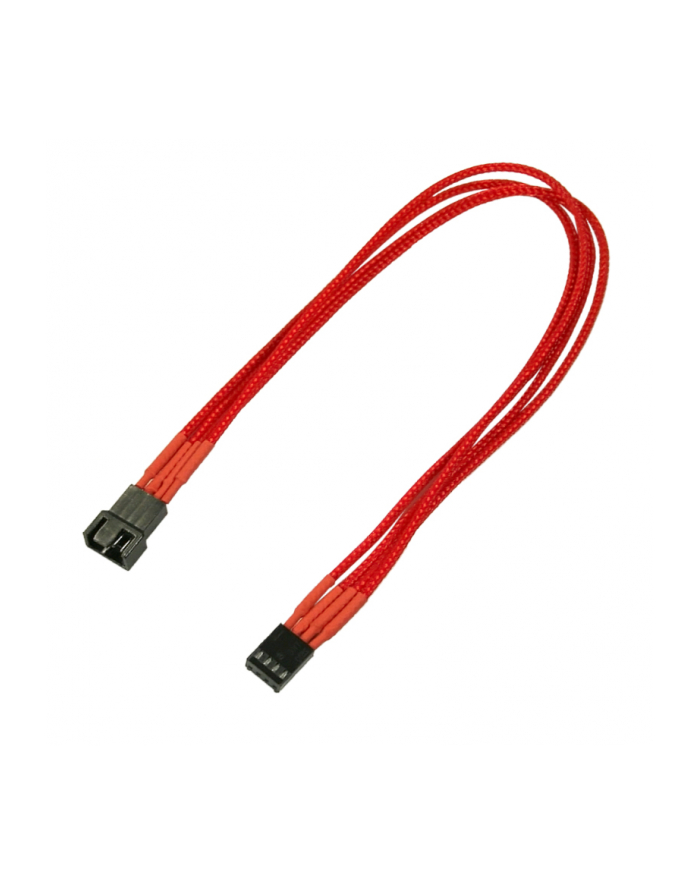 Nanoxia 4Pin PWM przedłużacz 30cm red główny