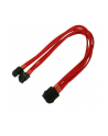 Nanoxia 8-Pin EPS przedłużacz 30cm red - nr 1