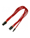 Nanoxia PCI-E 6 - 8-Pin Adapter 30cm red - nr 13