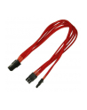 Nanoxia PCI-E 6 - 8-Pin Adapter 30cm red - nr 1
