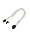 Nanoxia PCI-E 6 - 8-Pin Adapter 30cm white - nr 1