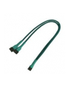 Nanoxia 3-Pin Molex rozgałęźnik 60cm green - nr 3