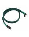 Nanoxia SATA 3.0 Kabel kątowy 45cm green - nr 1