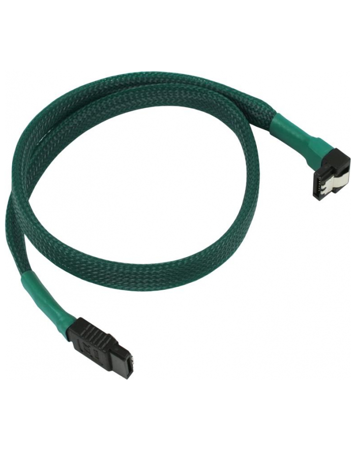 Nanoxia SATA 3.0 Kabel kątowy 45cm green główny