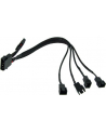 Phobya 4Pin Molex - 4x 3Pin (12V) 30cm - nr 3