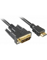 Sharkoon Adapter HDMI -> DVI-D (18+1) black 2m - nr 1