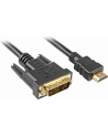 Sharkoon Adapter HDMI -> DVI-D (18+1) black 2m - nr 4