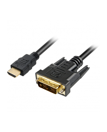 Sharkoon Adapter HDMI -> DVI-D (18+1) black 5m