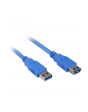 Sharkoon USB 3.0 przedłużacz blue 1,0m - nr 1