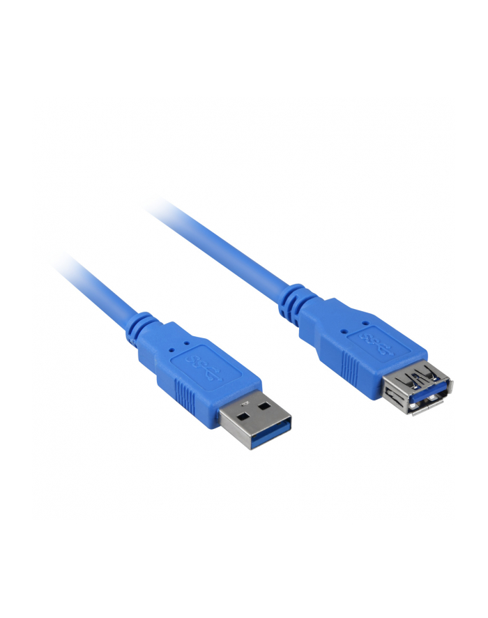 Sharkoon USB 3.0 przedłużacz blue 1,0m główny