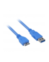 Sharkoon USB 3.0 A-B Micro blue 1,0m - nr 1