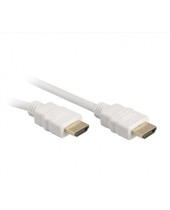 Sharkoon Adapter HDMI -> HDMI biały 1,0m