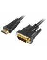 Sharkoon Adapter HDMI -> DVI-D (24+1) czarny 2m - nr 2
