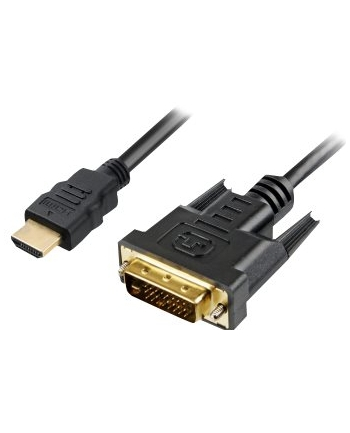 Sharkoon Adapter HDMI -> DVI-D (24+1) czarny 2m