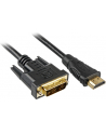 Sharkoon Adapter HDMI -> DVI-D (24+1) black 3,0m - nr 4
