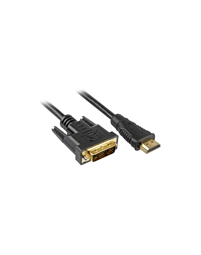 Sharkoon Adapter HDMI -> DVI-D (24+1) black 3,0m główny