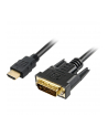Sharkoon Adapter HDMI -> DVI-D (24+1) black 5m - nr 10