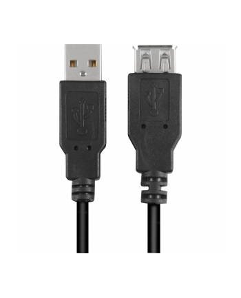 Sharkoon USB 2.0 przedłużacz black 3,0m