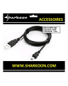 Sharkoon USB 2.0 A-B Mini black 3,0m - nr 1
