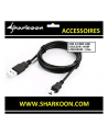 Sharkoon USB 2.0 A-B Mini black 3,0m - nr 6