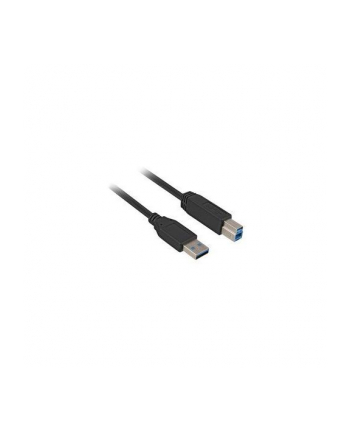 Sharkoon Kabel USB 3.0 A-B black 1,0m