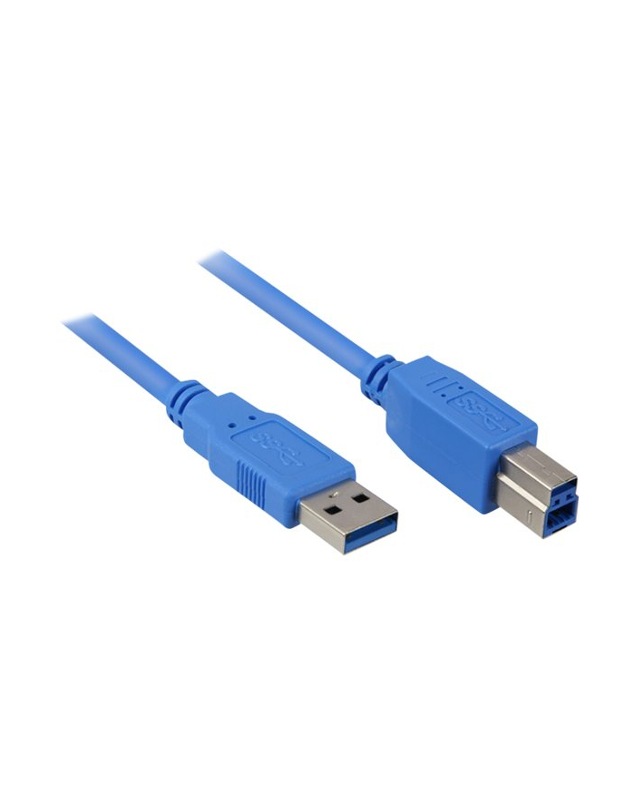 Sharkoon Kabel USB 3.0 A-B black 5m główny
