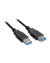 Sharkoon USB 3.0 przedłużacz black 3,0m - nr 2