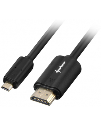 Sharkoon kabel HDMI -> micro HDMI 4K czarny 1.5m - A-D