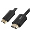 Sharkoon kabel HDMI -> mini HDMI 4K czarny 3.0m - A-C - nr 2
