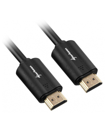 Sharkoon kabel HDMI -> HDMI 4K czarny 2.0m - A-A