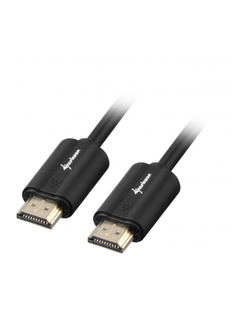 Sharkoon kabel HDMI -> HDMI 4K czarny 2.0m - A-A nr 1