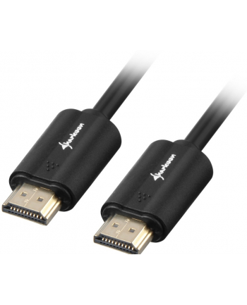 Sharkoon kabel HDMI -> HDMI 4K czarny 12.5m - A-A