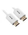 Sharkoon kabel HDMI -> HDMI 4K biały 1.0m - A-A - nr 3